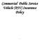 Commercial Public Service Vehicle (PSV) Insurance Policy