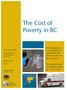 The Cost of Poverty in BC
