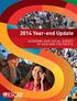 2014 Year-end Update ECONOMIC AND SOCIAL SURVEY OF ASIA AND THE PACIFIC