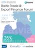 25% Baltic Trade & Export Finance Forum. June Reval Olümpia Hotel, Tallinn, Estonia. discount. Global Trade Review. The independent voice