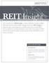 REIT Insight NEWSLETTER JULY In this month s REIT Insight: NON-TRADED REITs