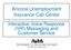 Arizona Unemployment Insurance Call Center. Interactive Voice Response (IVR) Messaging and Customer Service