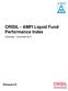 CRISIL - AMFI Liquid Fund Performance Index. Factsheet December 2017