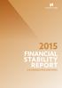 Financial stability report. Vulnerabilities and risks