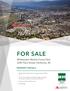 FOR SALE. Whitewater Mobile Home Park 3245 Paris Street, Penticton, BC. 93 Mobile Home Pads with an average lot size of 5,040 SF