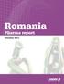 Romania. Pharma report. October 2011