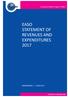 EASO STATEMENT OF REVENUES AND EXPENDITURES 2017