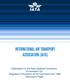 INTERNATIONAL AIR TRANSPORT ASSOCIATION (IATA)