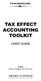 TAX EFFECT ACCOUNTING TOOLKIT