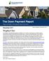 The Down Payment Report
