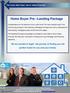Home Buyer Pre Lending Package