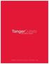 TangerOutlets 2005 ANNUAL REPORT TANGER FACTORY OUTLET CENTERS, INC.