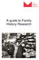 A guide to Family History Research
