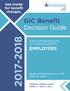 GIC Benefit. Decision Guide EMPLOYEES. See inside for benefit changes. FOR COMMONWEALTH OF MASSACHUSETTS