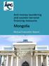 Anti-money laundering and counter-terrorist financing measures. Mongolia. Mutual Evaluation Report. September 2017