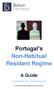 Portugal s Non-Habitual Resident Regime