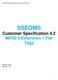SSEOMS Customer Specification 4.2 MiFID II Extension Flat Tags