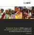 Evaluation Study of SPARC support and the resultant progress made in implementing the MDGs Conditional Grants Scheme