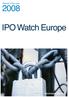 Review of the year IPO Watch Europe