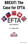 BREXIT: The Case for EFTA