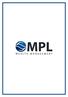CONTENTS. The MPL Wealth Management Ltd Financial Planning Service in detail...pages 4 & 5