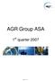 AGR Group ASA. 1 st quarter Side 1 av 14