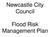 Newcastle City Council. Flood Risk Management Plan