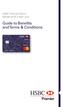 HSBC Premier World Mastercard credit card. Guide to Benefits and Terms & Conditions