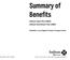 Summary of Benefits. Anthem Value Plus (HMO) Anthem StartSmart Plus (HMO) Available in Los Angeles County & Orange County