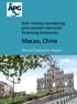 Anti money laundering and counter terrorist financing measures. Macao, China. Mutual Evaluation Report. December 2017
