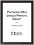 PARTNERING WITH LINCOLN FINANCIAL GROUP