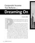 Dreaming On. Corporate Income Tax Reform... by eric toder