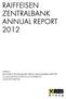 RAIFFEISEN ZENTRALBANK ANNUAL REPORT 2012