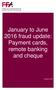 January to June 2016 fraud update: Payment cards, remote banking and cheque