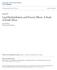 Land Redistribution and Poverty Effects: A Study of South Africa
