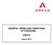 GENERAL TERMS AND CONDITIONS OF PURCHASE AREVA
