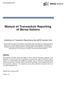 Manual of Transaction Reporting of Borsa Italiana