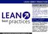 LEAN BEST PRACTICE. What is it? How does it Help? Wuxi Lean Systems and Transforming Consulting Co., Ltd.