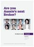 Are you Aussie s next Broker? Recruitment