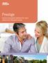 Prestige Home insurance options for your distinctive lifestyle needs