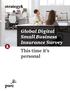 Global Digital Small Business Insurance Survey This time it s personal