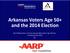 Arkansas Voters Age 50+ and the 2014 Election. Key Findings from a Survey among Likely Voters Age 50/over Conducted June 2014 for