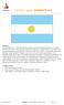 Country report ARGENTINA