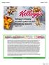 Kellogg Company SECOND QUARTER 2017 FINANCIAL RESULTS August 3, 2017