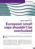 European small caps shouldn t be overlooked