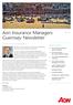 Aon Insurance Managers Guernsey Newsletter