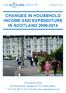 CHANGES IN HOUSEHOLD INCOME AND EXPENDITURE IN SCOTLAND