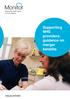 Supporting NHS providers: guidance on merger benefits