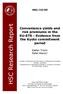 HSC Research Report. Convenience yields and risk premiums in the EU-ETS - Evidence from the Kyoto commitment period. Stefan Trück 1 Rafał Weron 2