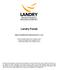 Landry Funds ANNUAL INFORMATION FORM DATED MAY 15, 2017